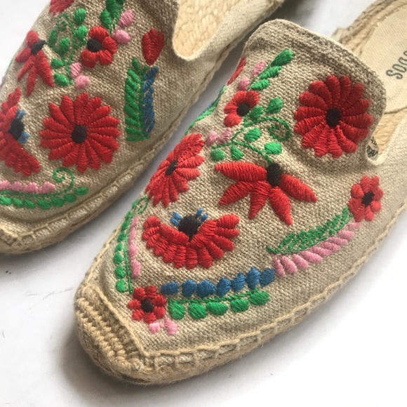 soludos | embroidered ibiza mules - Picture 3 of 5